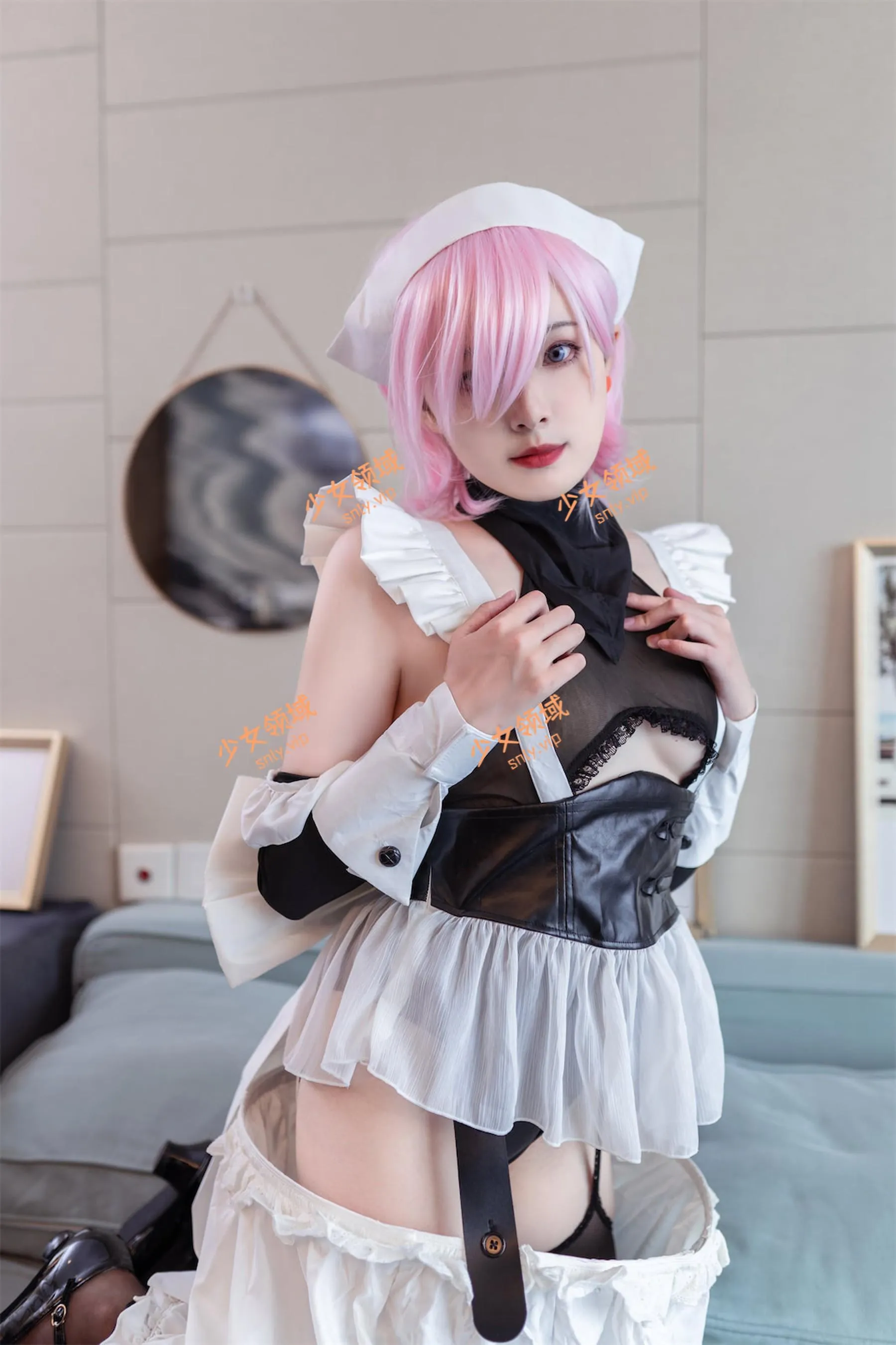 Natsuko夏夏子 – NO.17 宫本武藏女仆 [39P]插图8
